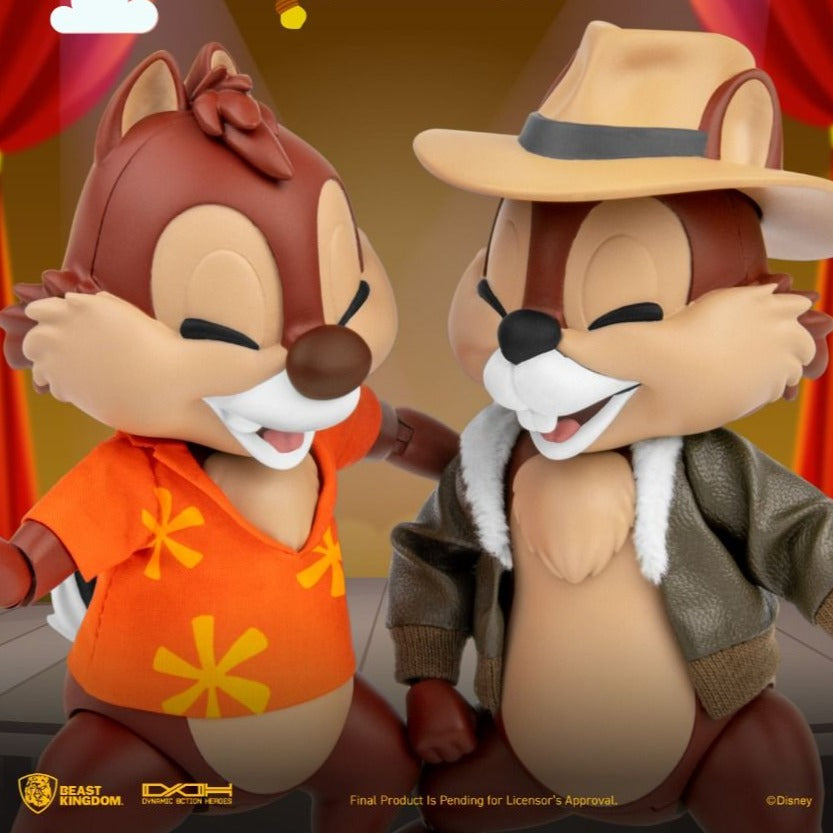 Rescue Rangers Dynamic 8ction Heroes DAH-057 Chip 'N' Dale
