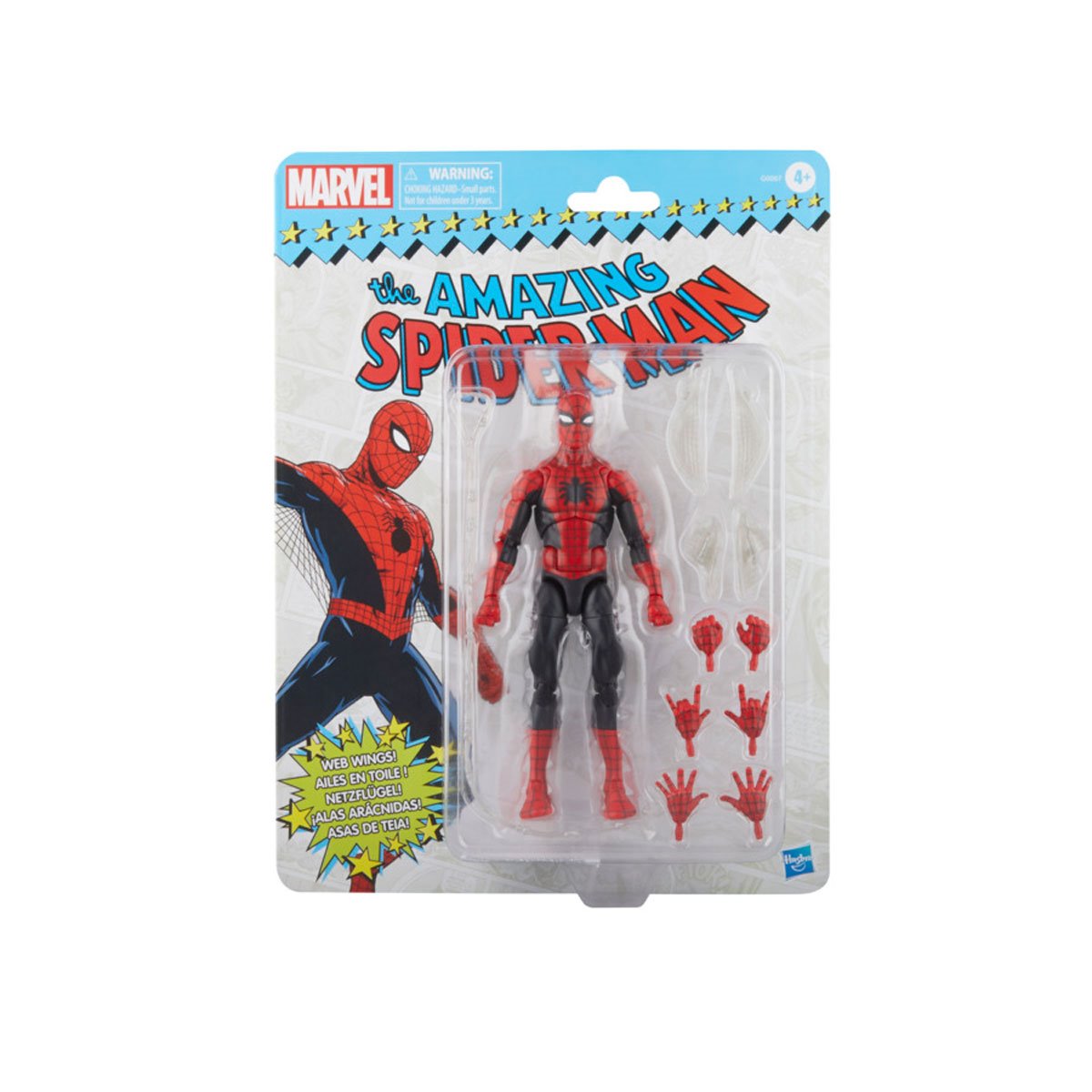 Marvel Legends The Amazing Spider-Man Retro Card Action Figure