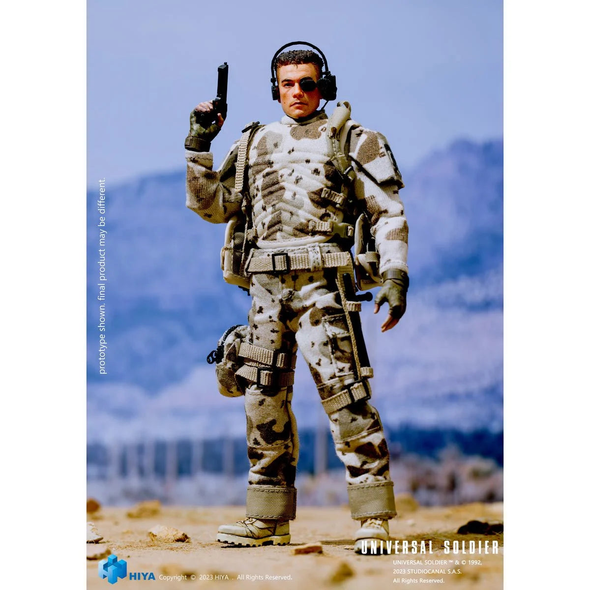 Universal Soldier Luc Deveraux Exquisite Figure