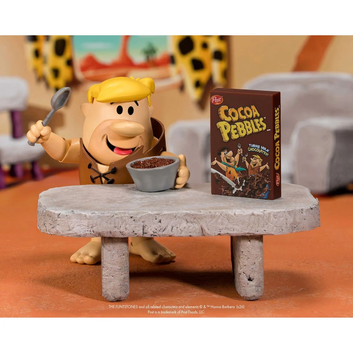 Cocoa Pebbles Barney Rubble Action Figure