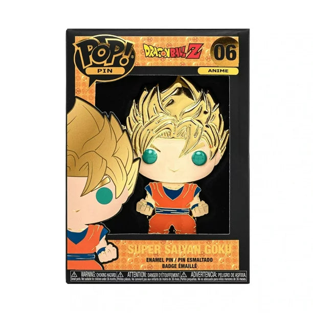 Pop! Pin Super Saiyan Goku By Funko