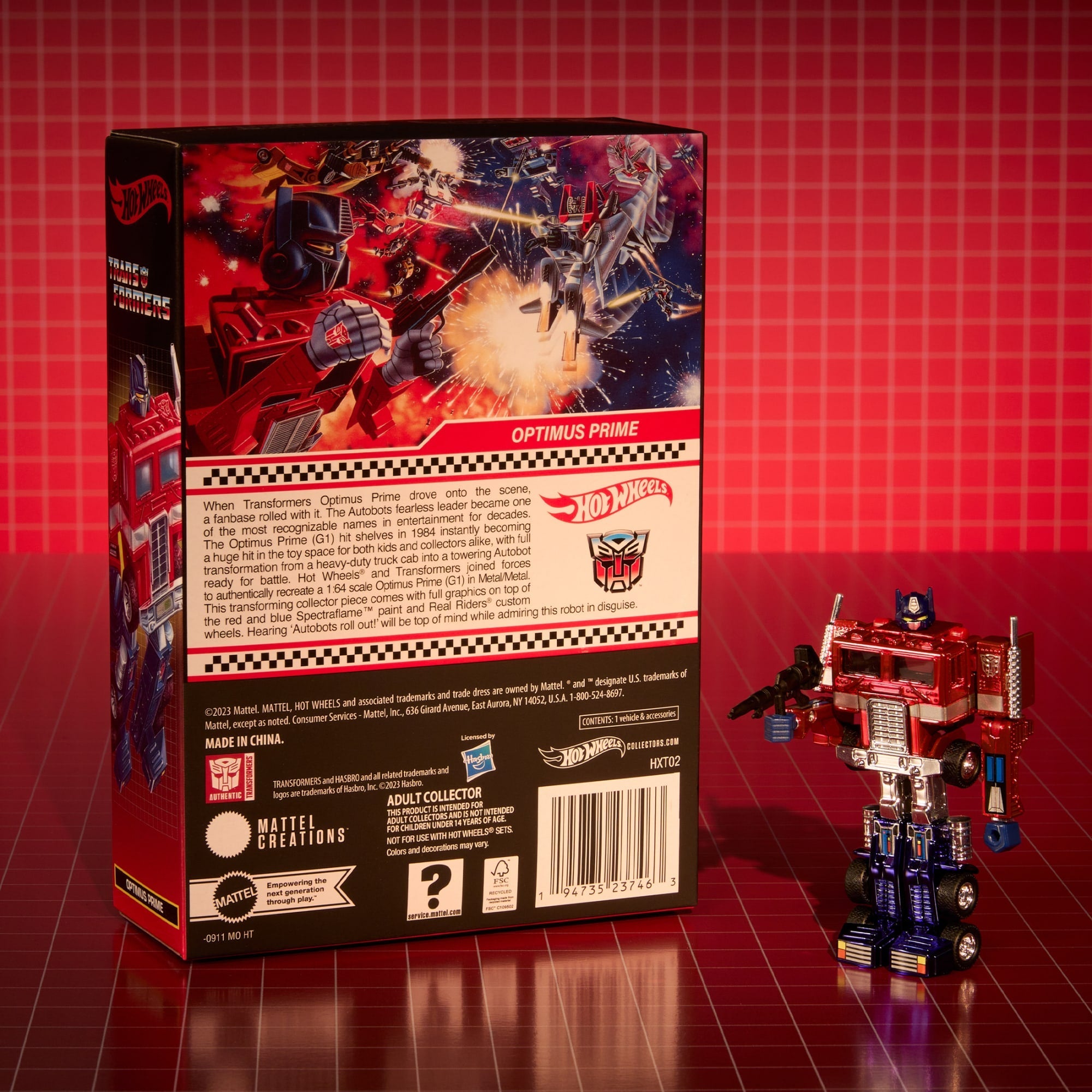 RLC/Creations Exclusive Hot Wheels Transformers Optimus Prime