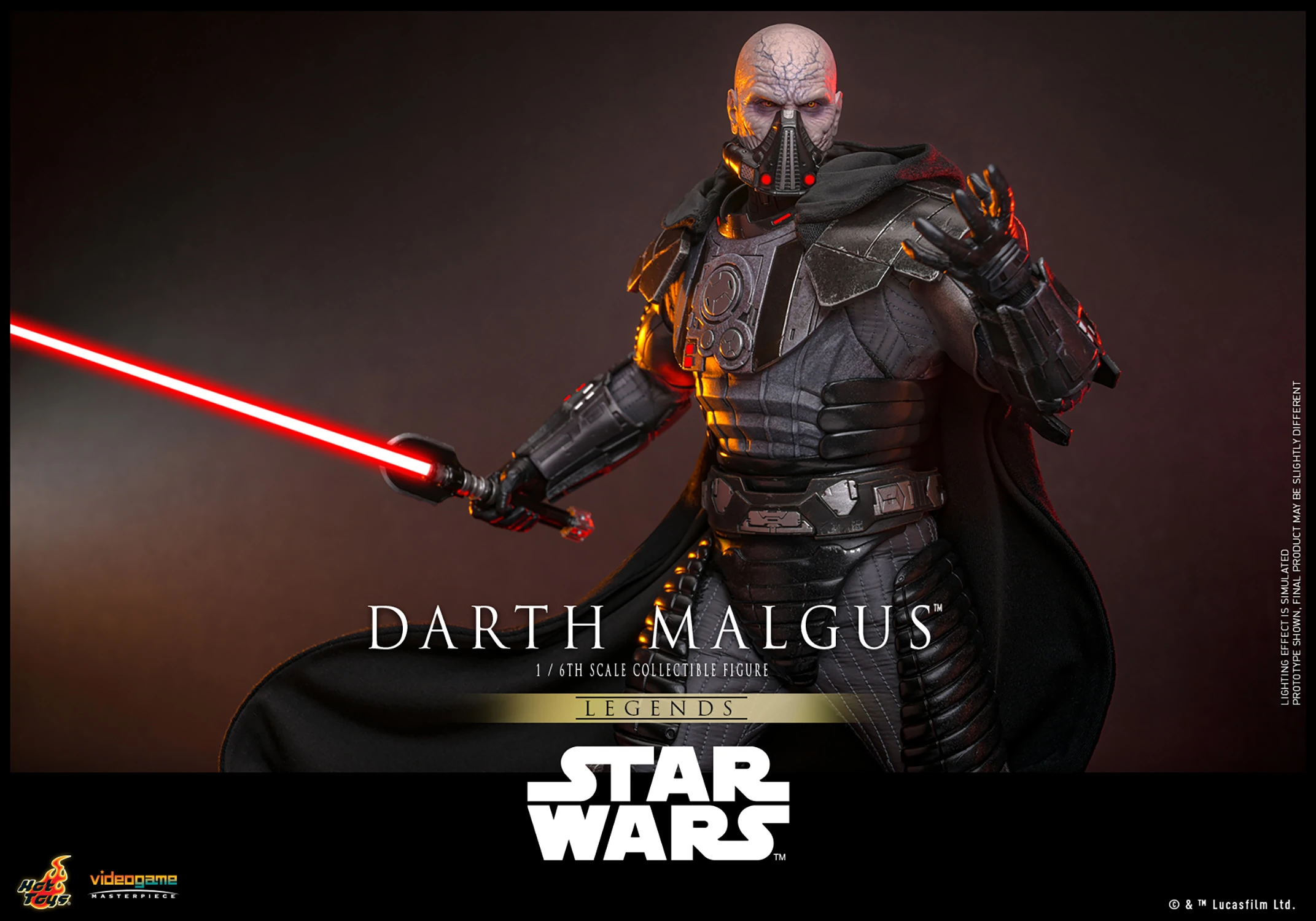 Darth Malgus Sixth Scale Figure by Hot Toys
