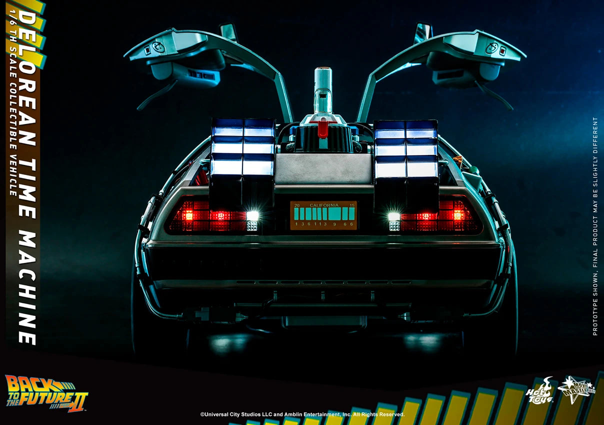 DELOREAN TIME MACHINE by Hot Toys