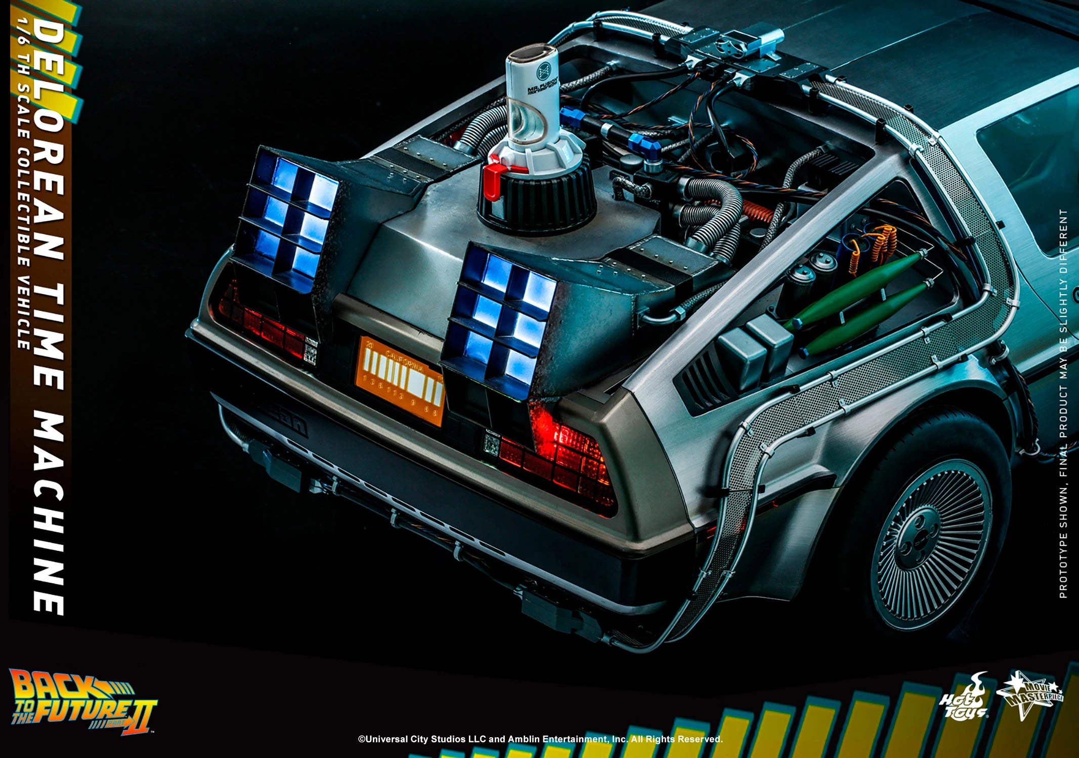 DELOREAN TIME MACHINE by Hot Toys
