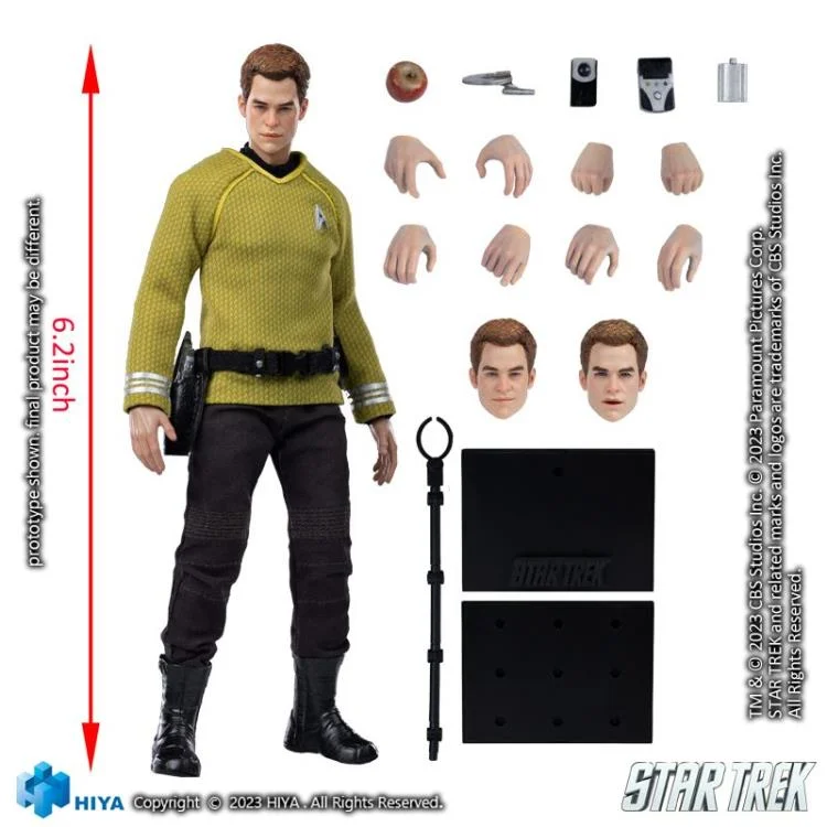 Star Trek 2009 James T. Kirk Exquisite Super Series Action Figure Previews Exclusive