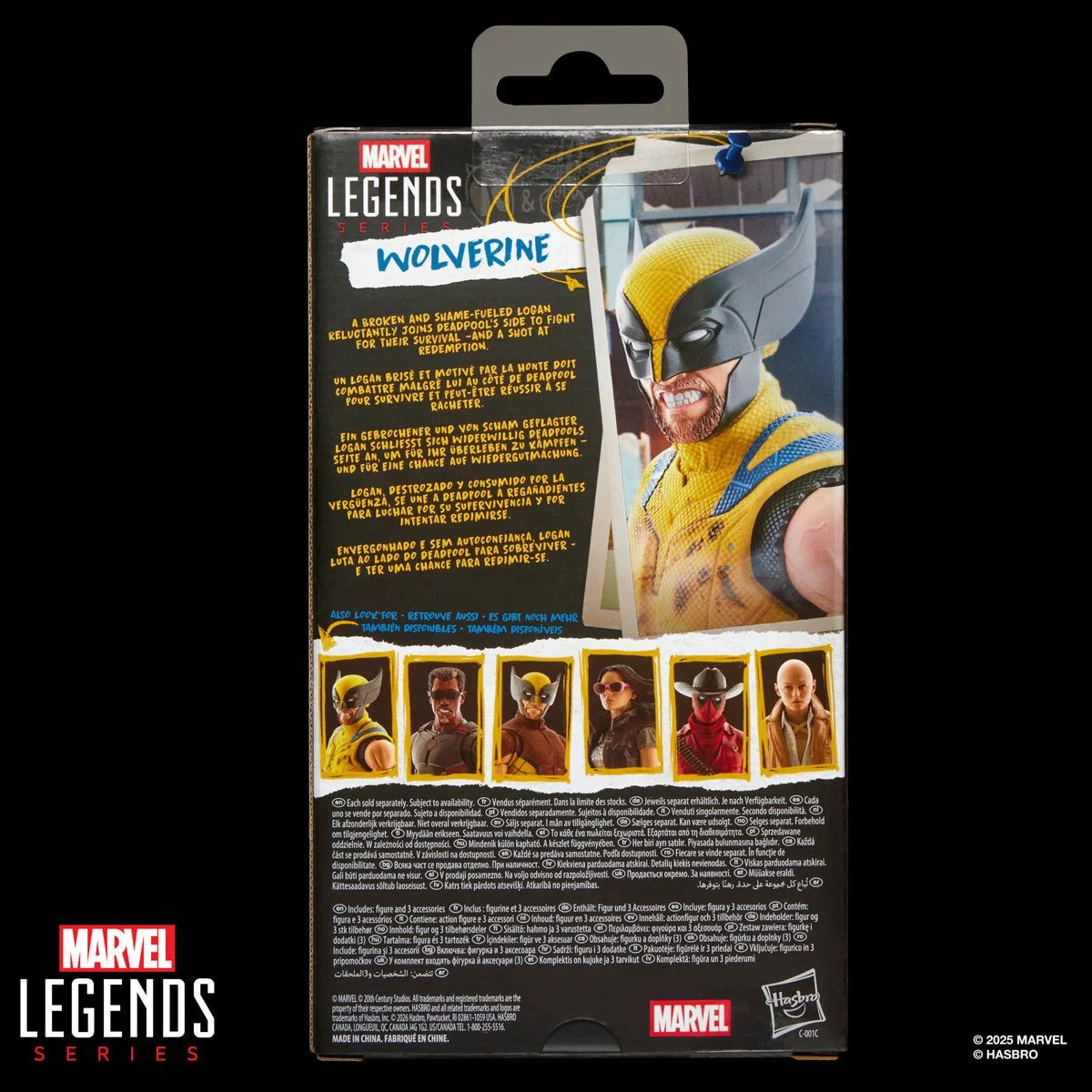 Deadpool & Wolverine Marvel Legends Wolverine Action Figure