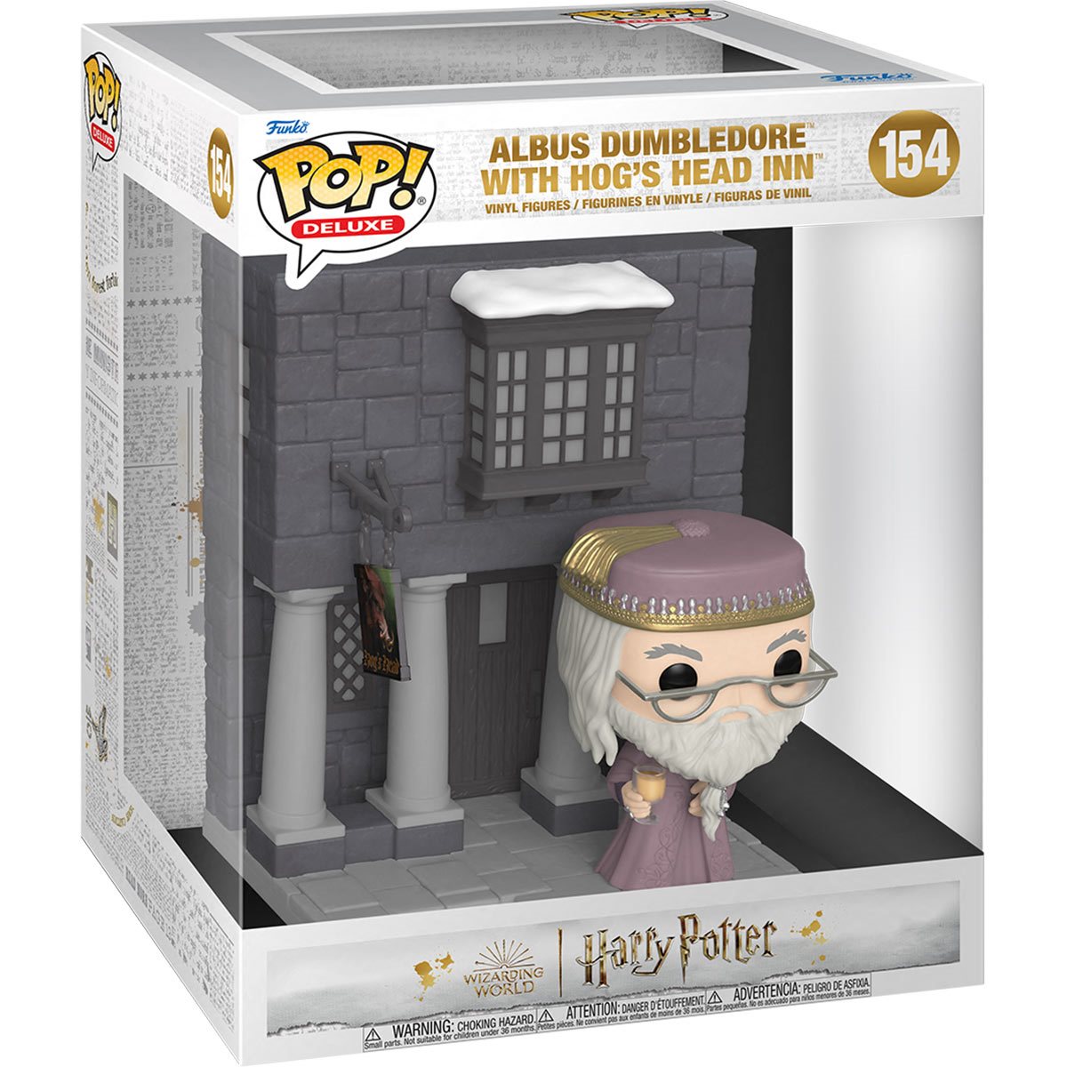 Harry Potter Albus Dumbledore with Hog's Head Inn Deluxe Funko Pop!