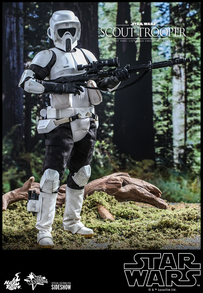 Scout Trooper Sixth Scale Figure by Hot Toys