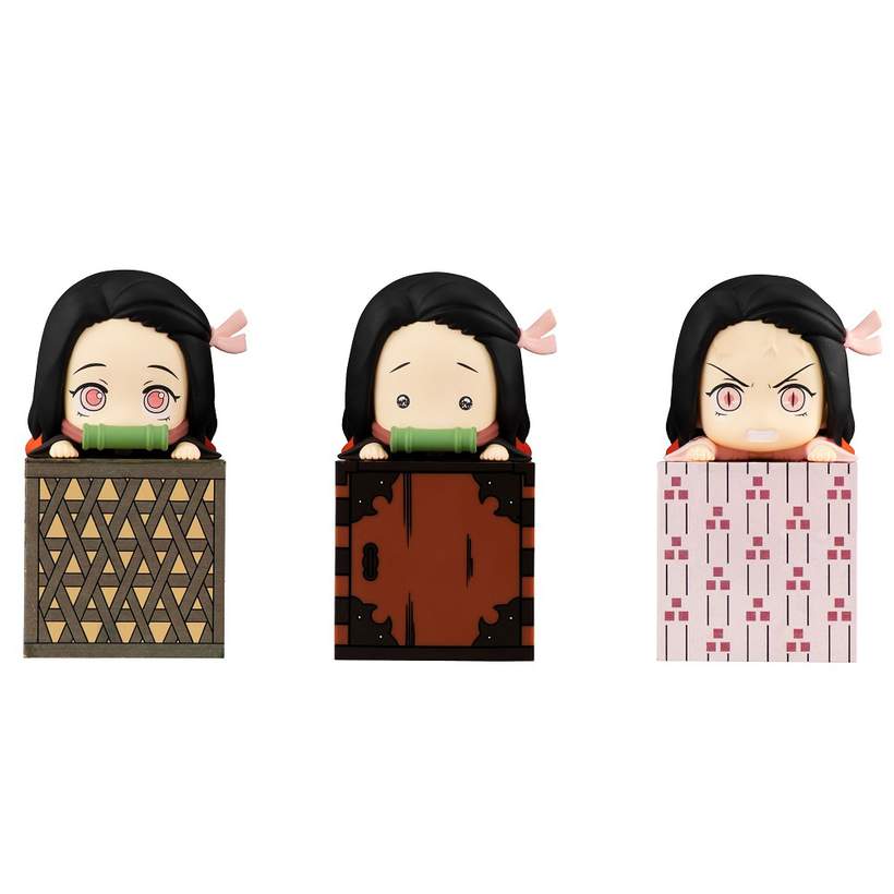 Demon Slayer Nezuko Hikkake Figure Set of 3 Figures