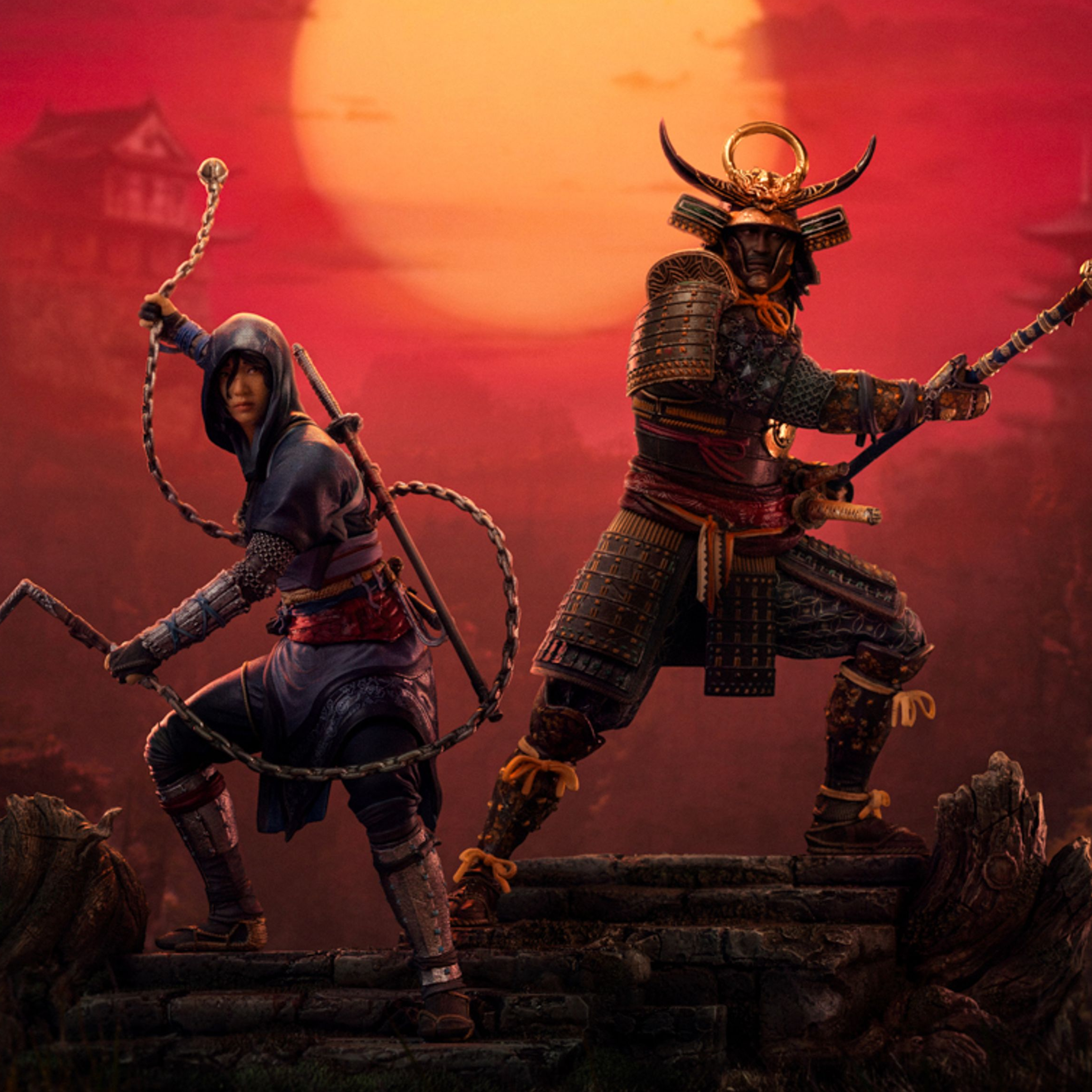 Yasuke - Assassin's Creed Shadows Statue By Iron Studios