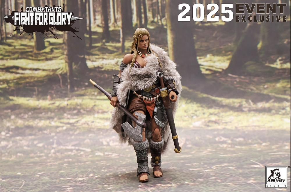 Combatants Fight For Glory Gold Hildr (2025 Event Exclusive) Action Figure