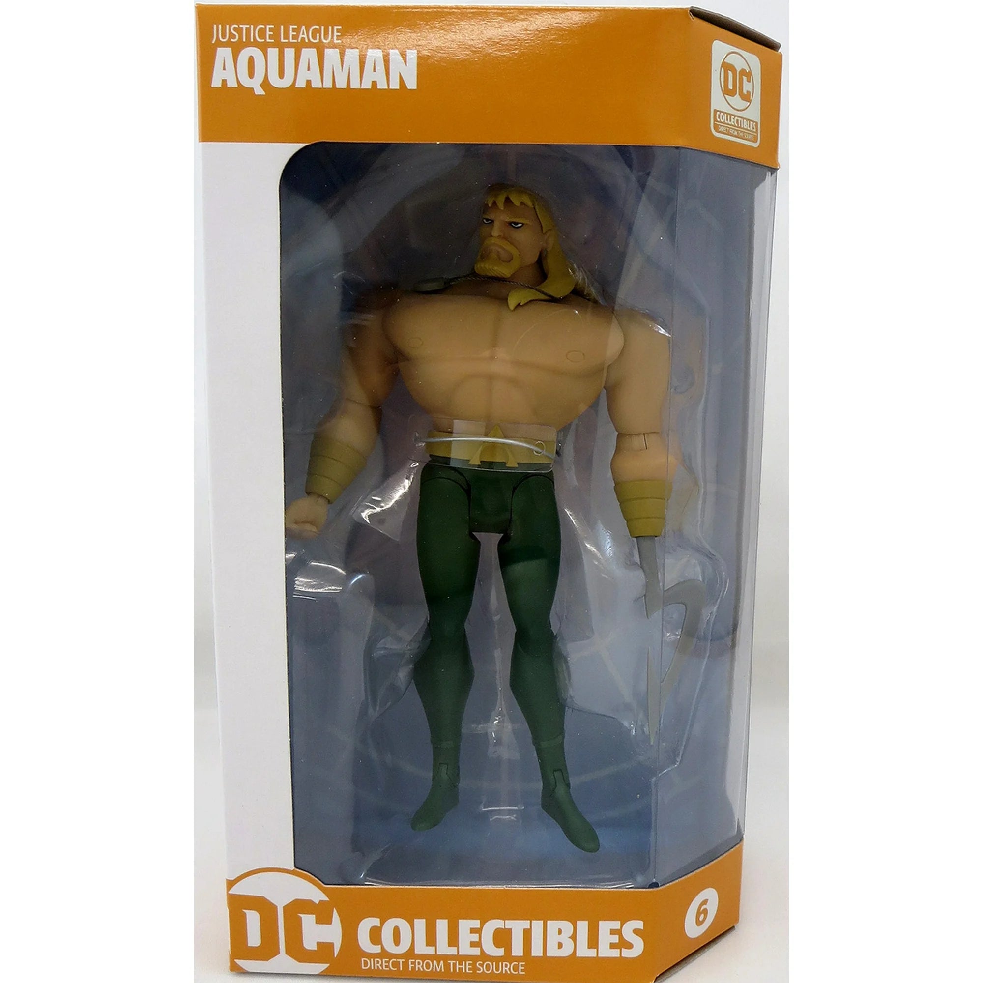 Justice League Animated Aquaman (DC Essentials) 7" Action Figure By Mcfarlane