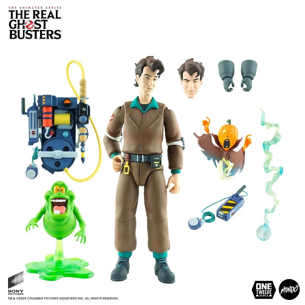The Real Ghostbusters Peter Venkman 1:12 Scale Action Figure By Mondo
