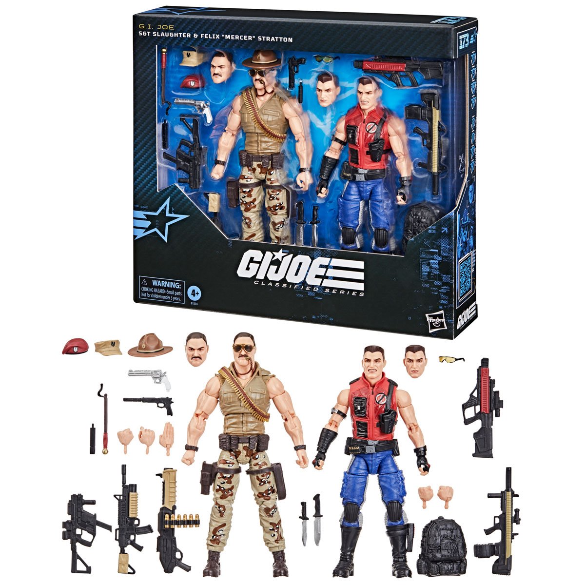 G.I. Joe Classified Series #173 Sgt Slaughter & Felix Mercer Stratton Action Figures 2-Pack
