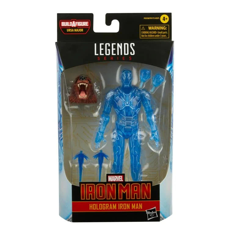 Iron Man Marvel Legends Hologram Iron Man Action Figure (Ursa Major BAF)