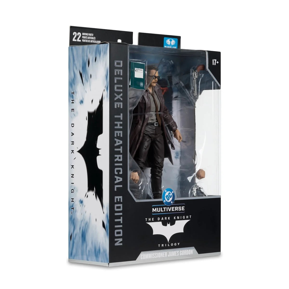 DC Multiverse Deluxe Theatrical Edition Wave 5 The Dark Knight Commissioner Gordon Action Figure By Mcfarlane
