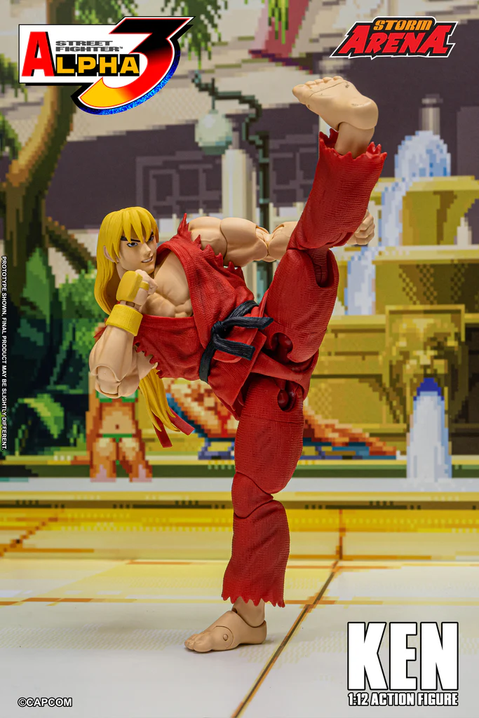 KEN STREET FIGHTER ALPHA 3 (STORM ARENA) 1/12 Scale By Storm Collectibles