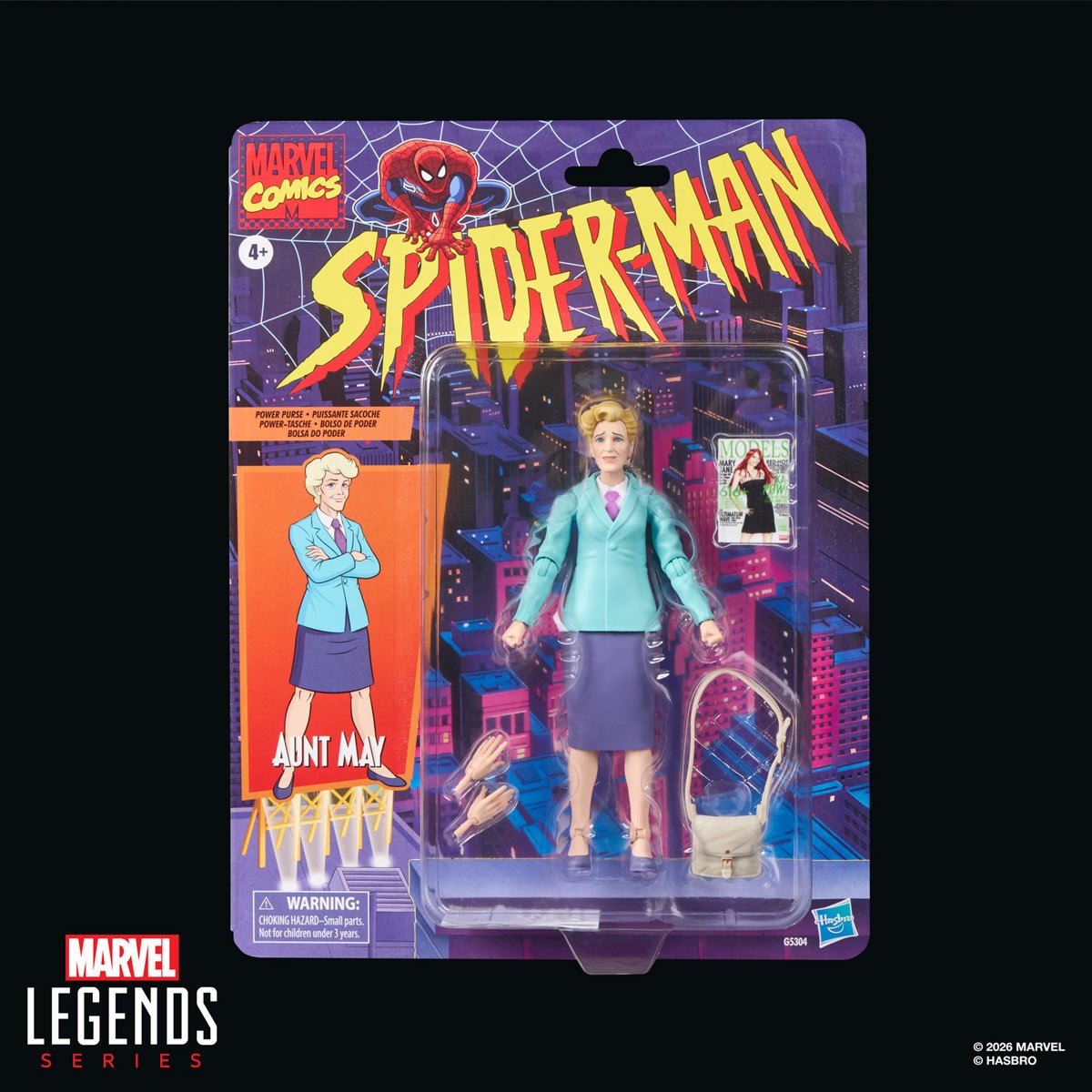 Spider-Man: The Animated Series Aunt May Retro Cardback Action Figure