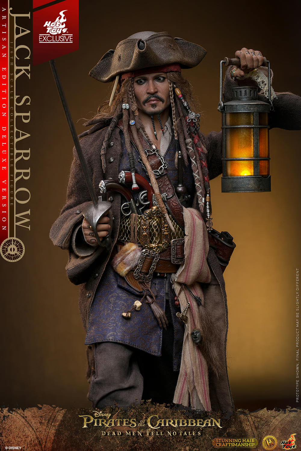Jack Sparrow (Artisan Edition Deluxe Version) by Hot Toys