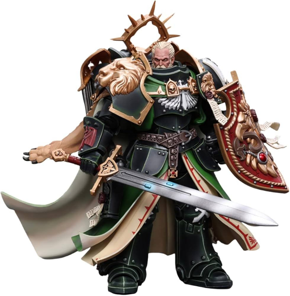 Warhammer 40k Dark Angels Primarch Lion El'Jonson 1/18 Scale Action Figure