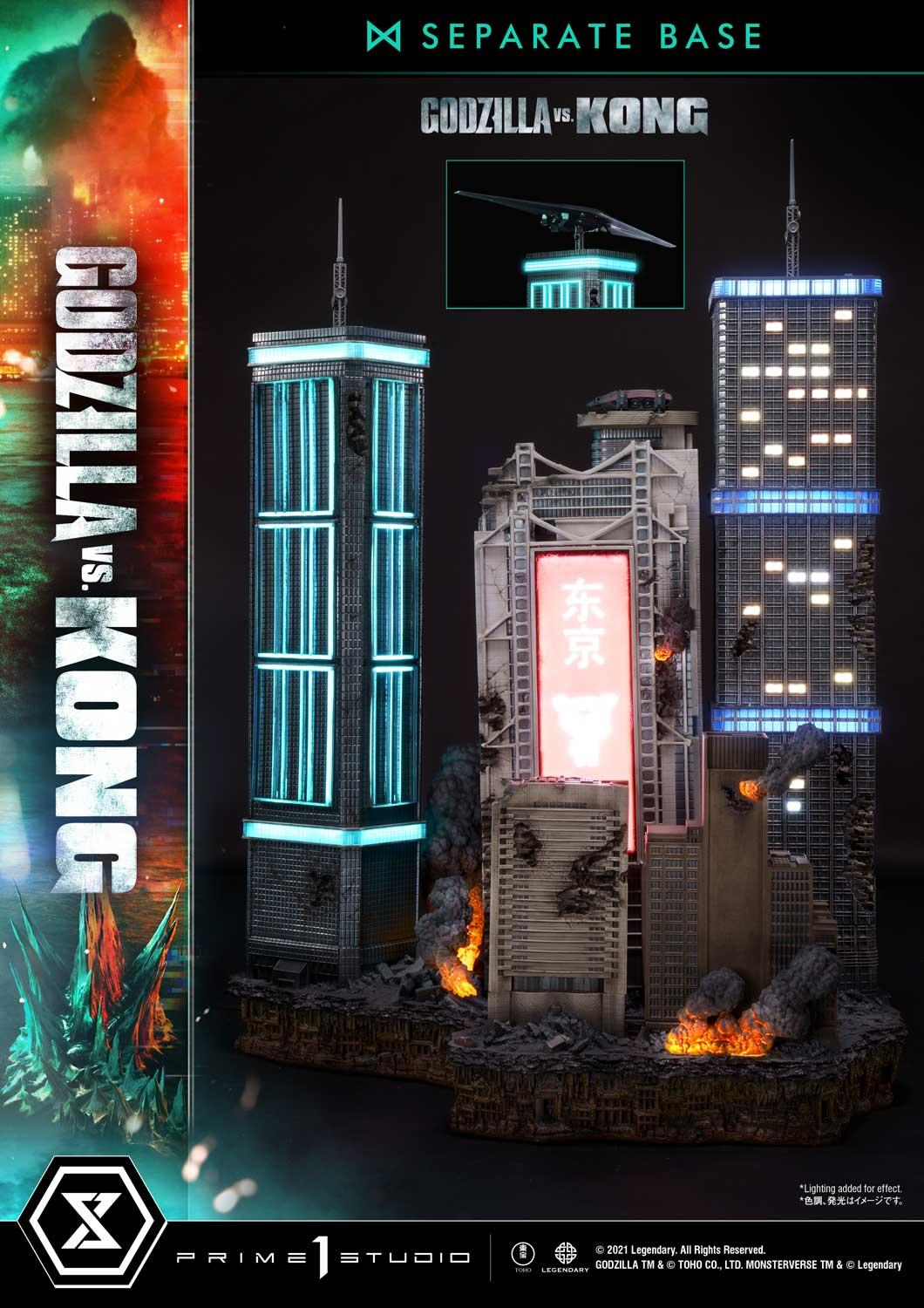 Godzilla vs Kong Final Battle Statue by Prime1 Studio