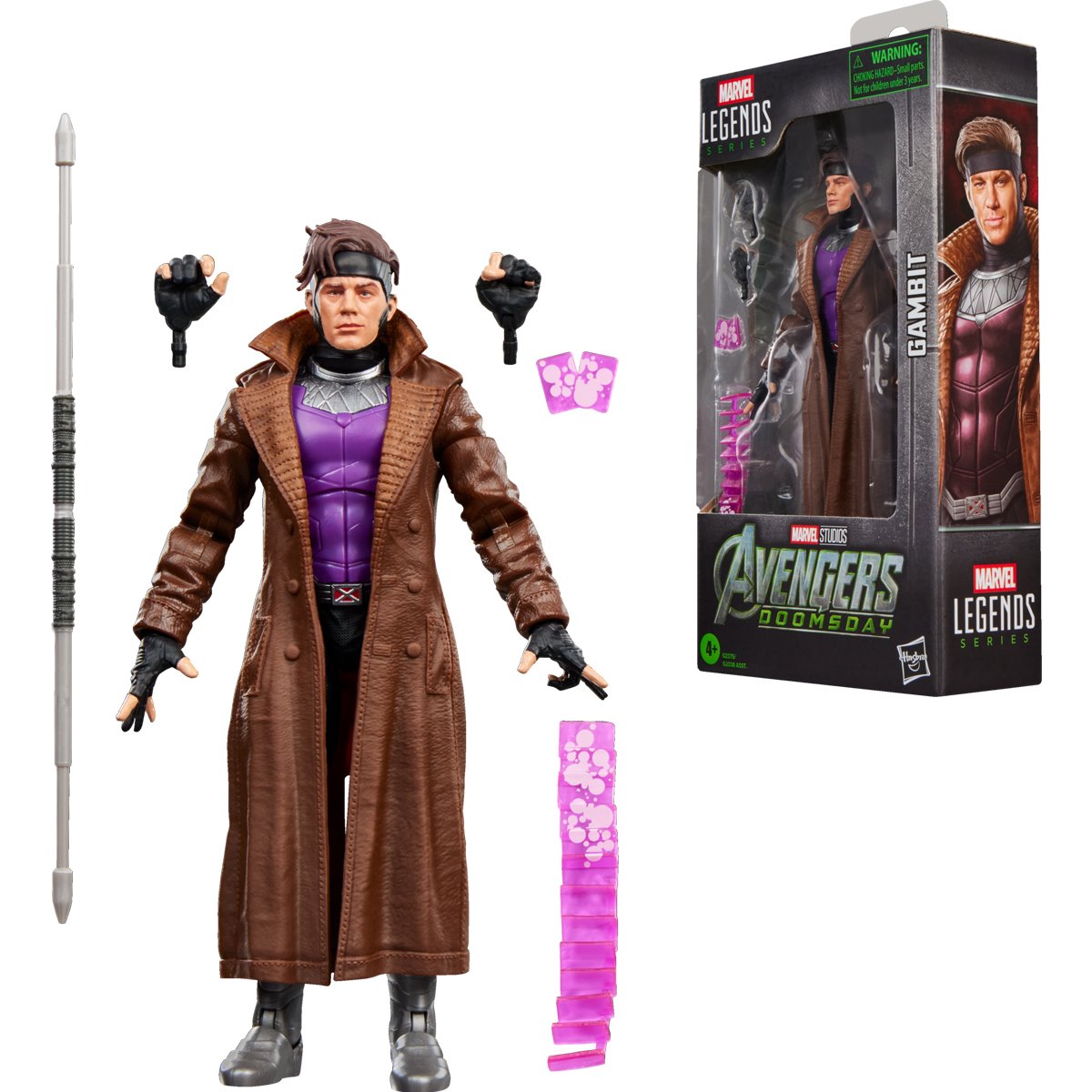Avengers Doomsday Marvel Legends Series Gambit Action Figure