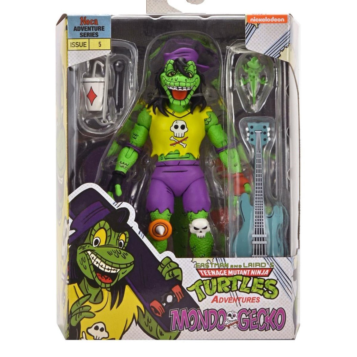 TMNT 7" Scale Figures - Archie Comics - Mondo Gecko by Neca