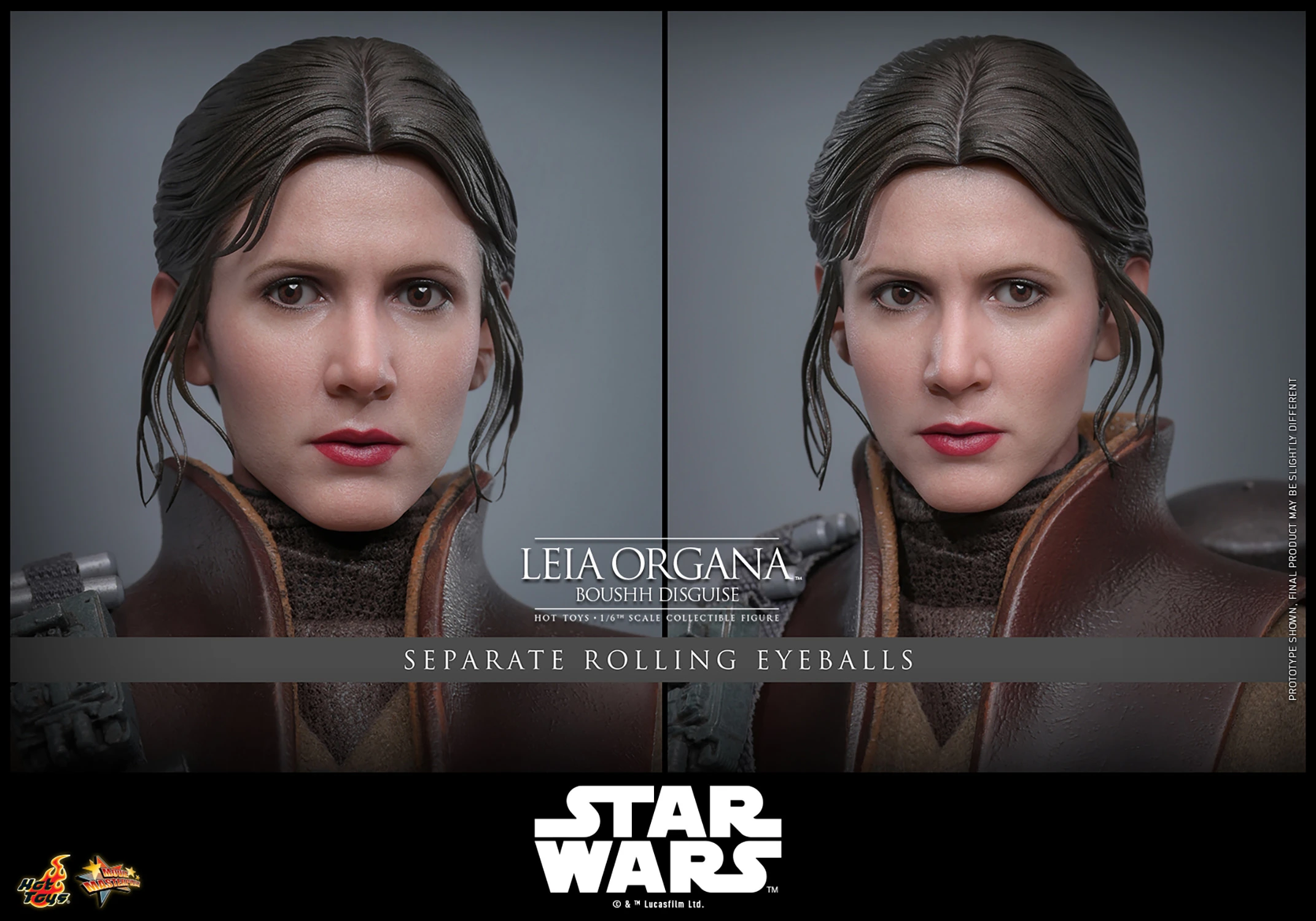 Leia Organa (Boushh Disguise) Sixth Scale Figure by Hot Toys