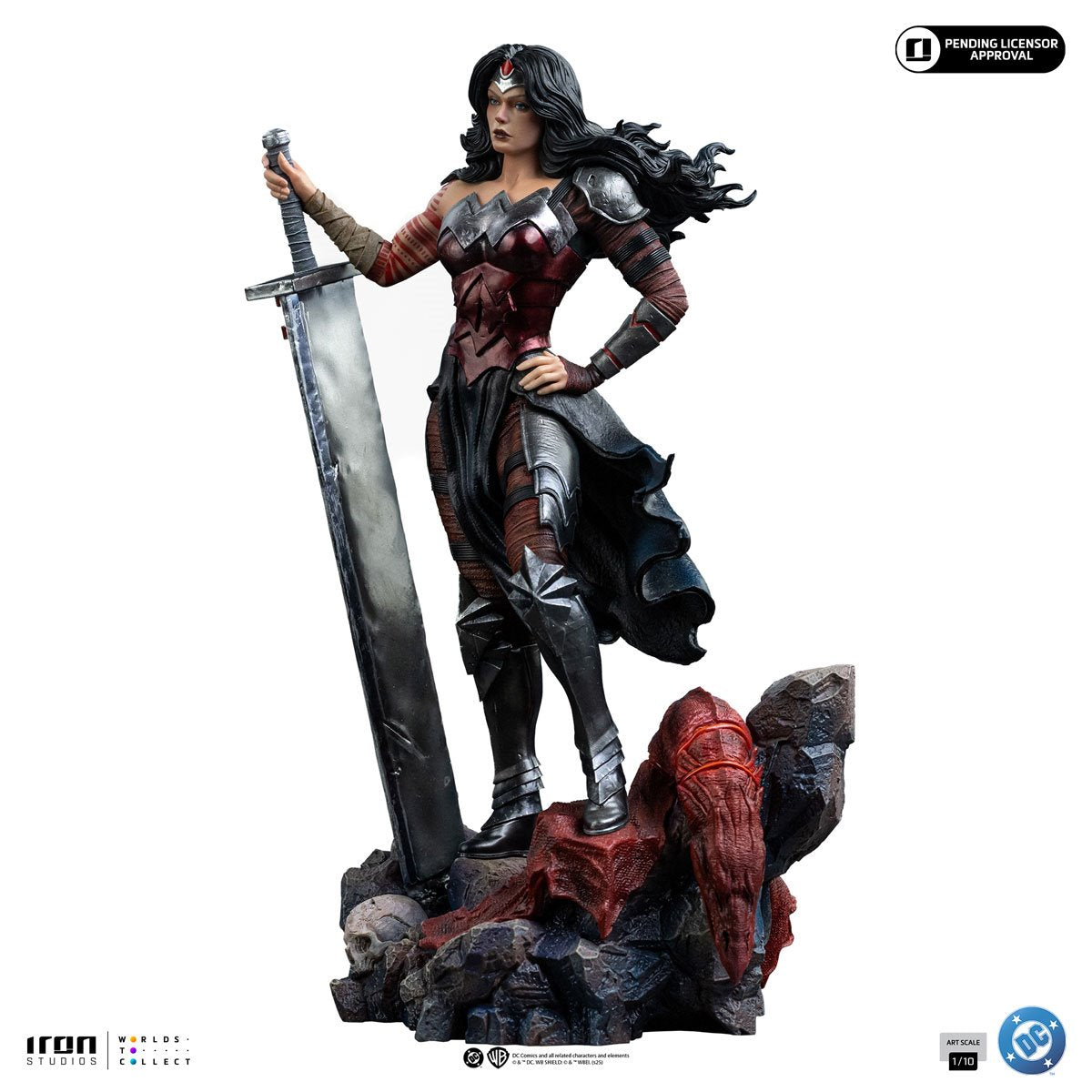 Wonder Woman Absolute - DC Comics Art Scale 1/10 Statue by Iron Studios
