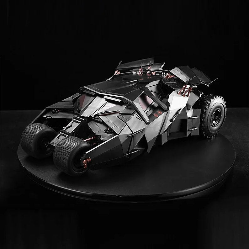 The Dark Knight Tumbler and Bat-Pod Deluxe 1/12 Scale Model Kit