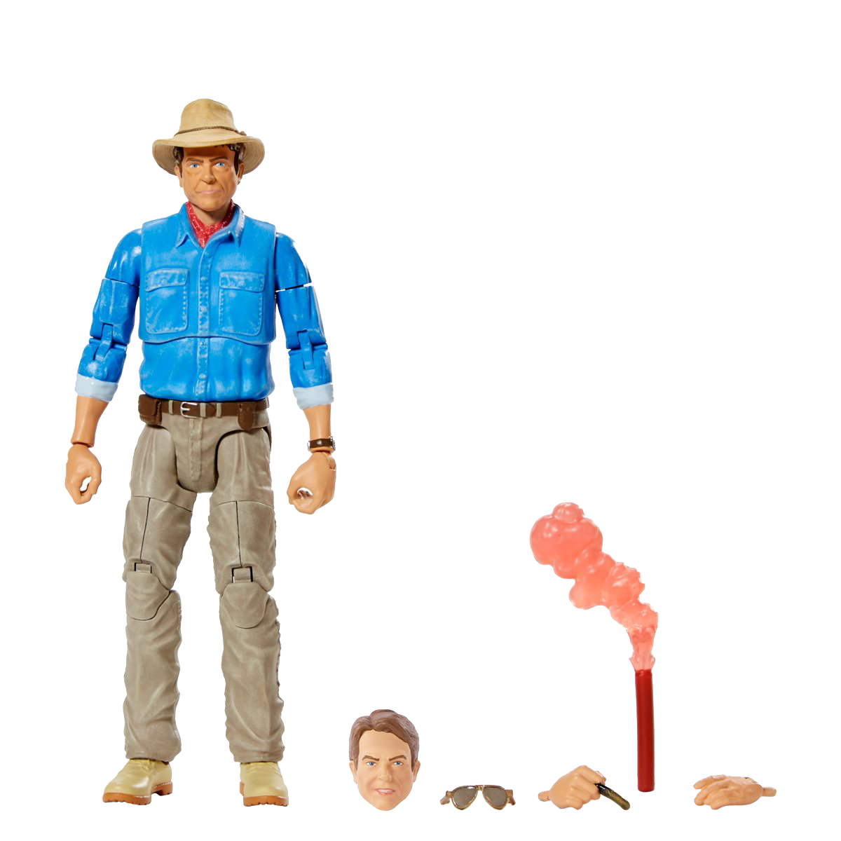 Jurassic Park Amber Collection Dr Alan Grant By Mattel