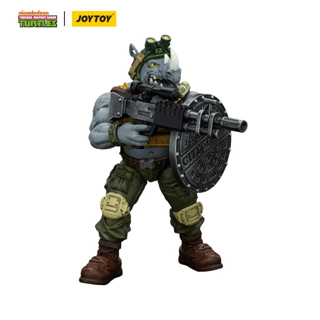 Teenage Mutant Ninja Turtles Rocksteady Action Figure By Joytoy