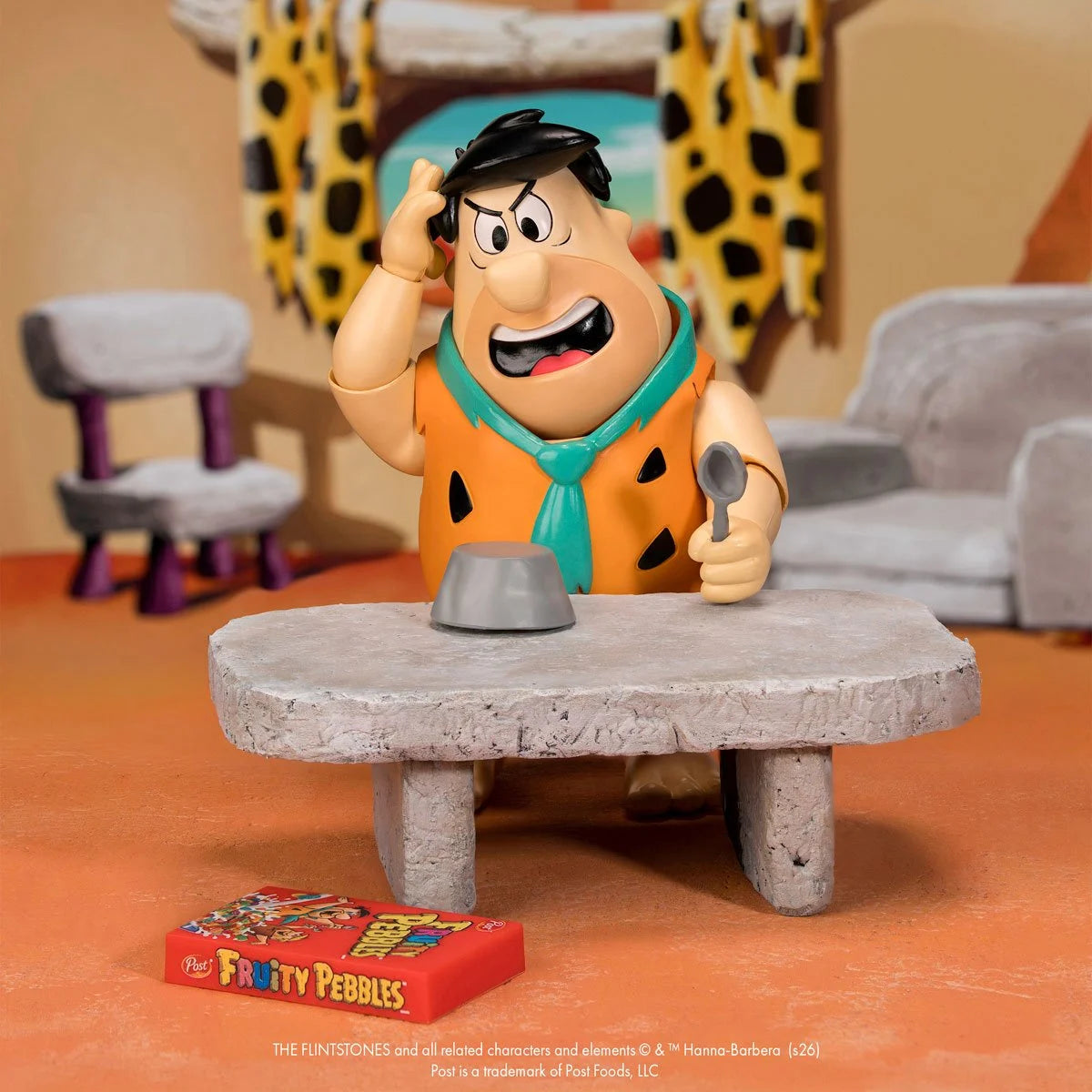 Fruity Pebbles Fred Flintstone Action Figure