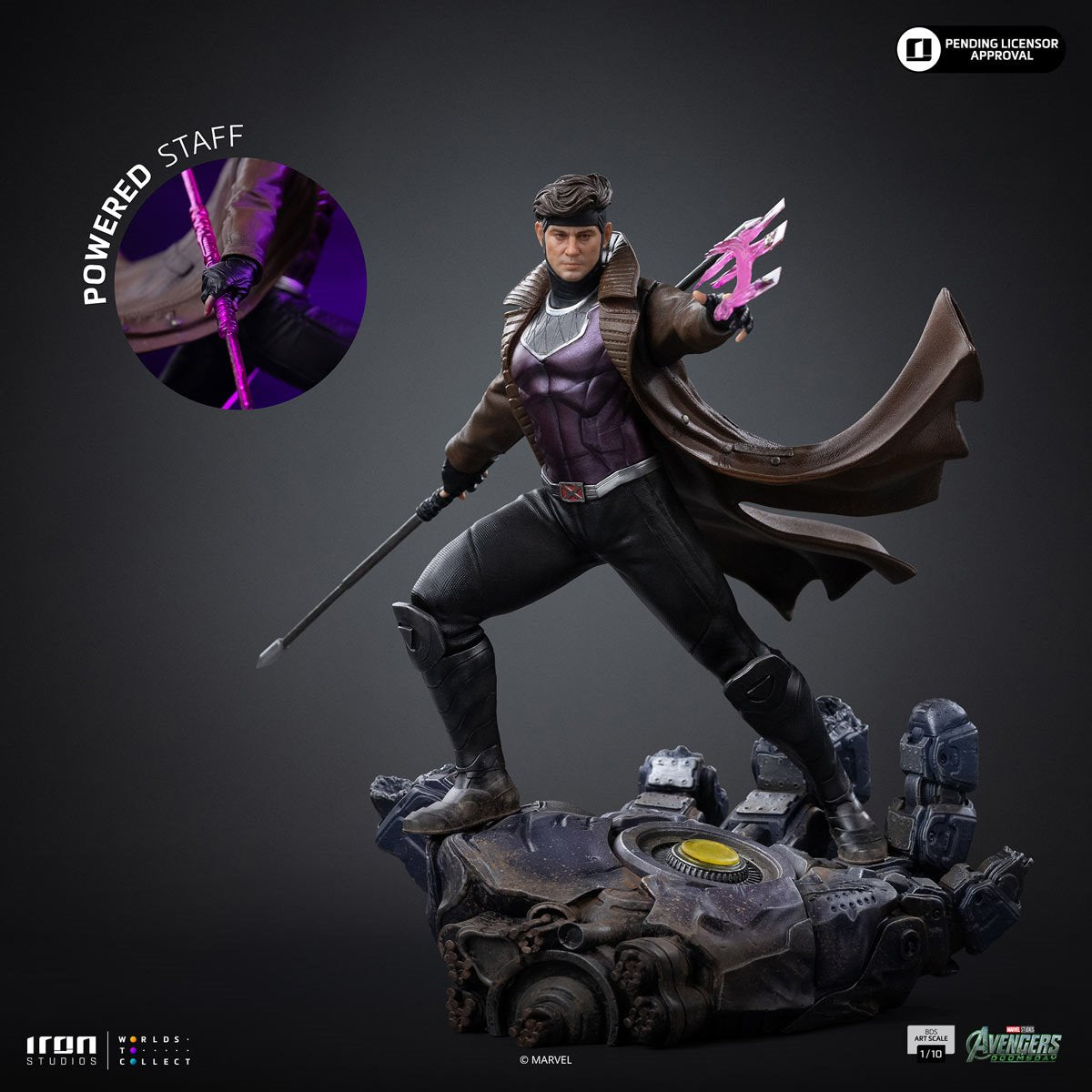 Avengers: Doomsday Gambit Battle Diorama Series Art Scale 1:10 Statue By Iron Studio
