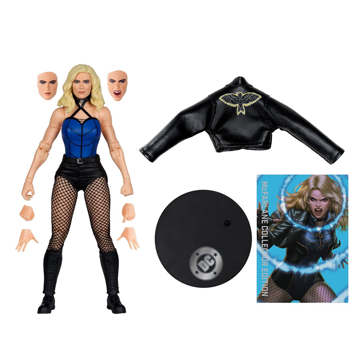Black Canary DC Rebirth McFarlane Collector Edition Action Figure