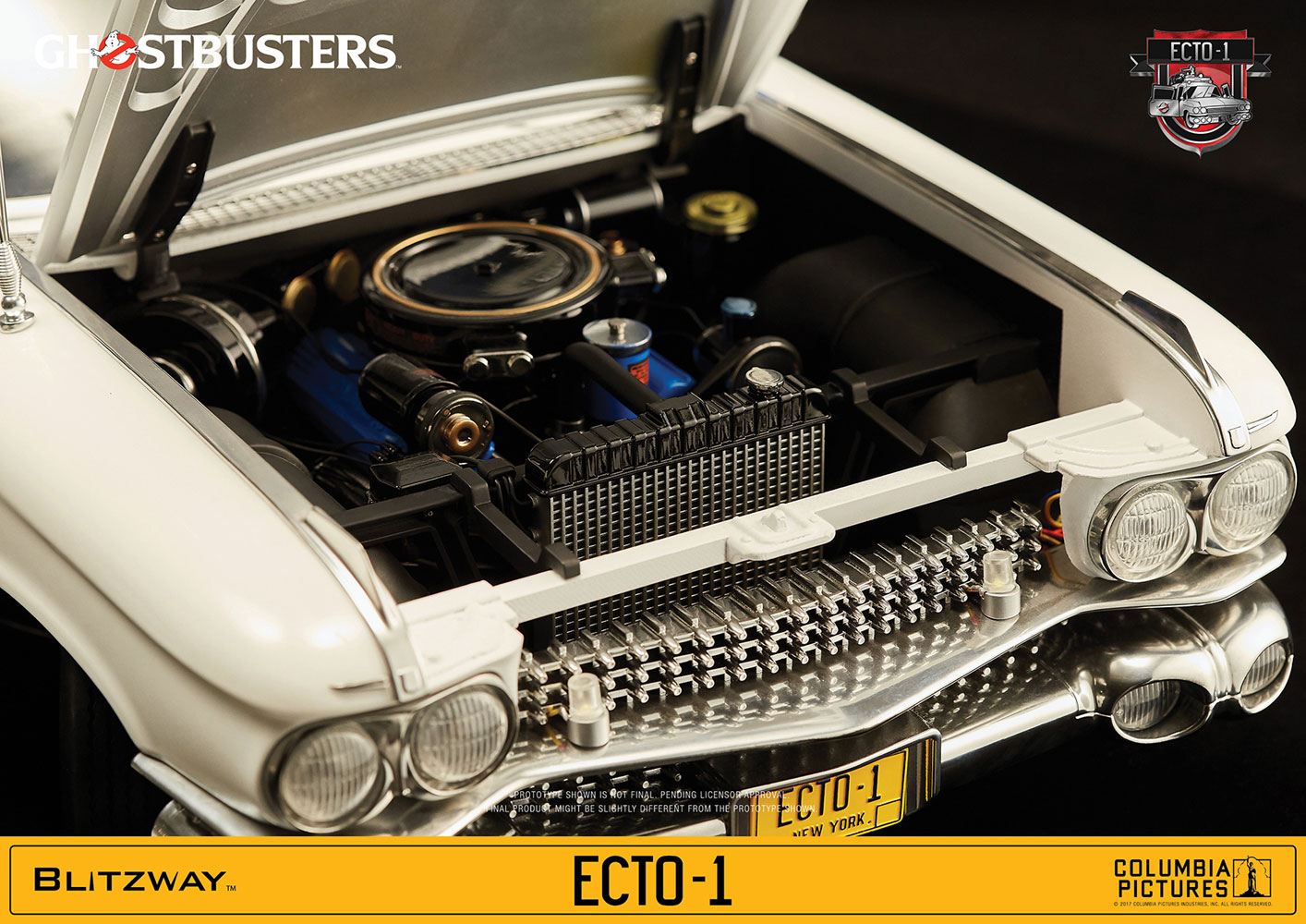 Ghostbusters: ECTO-1 (Original) 1:6 Scale Vehicle By Blitzway