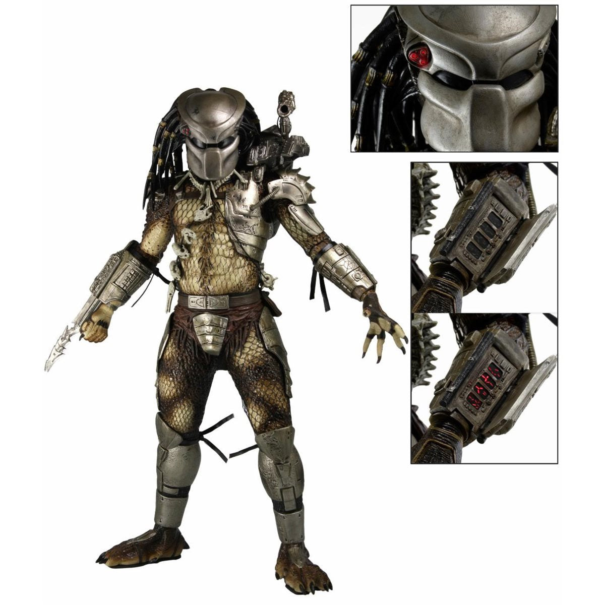 Predator Jungle Hunter with LED 1:4 Scale Action Figure by NECA