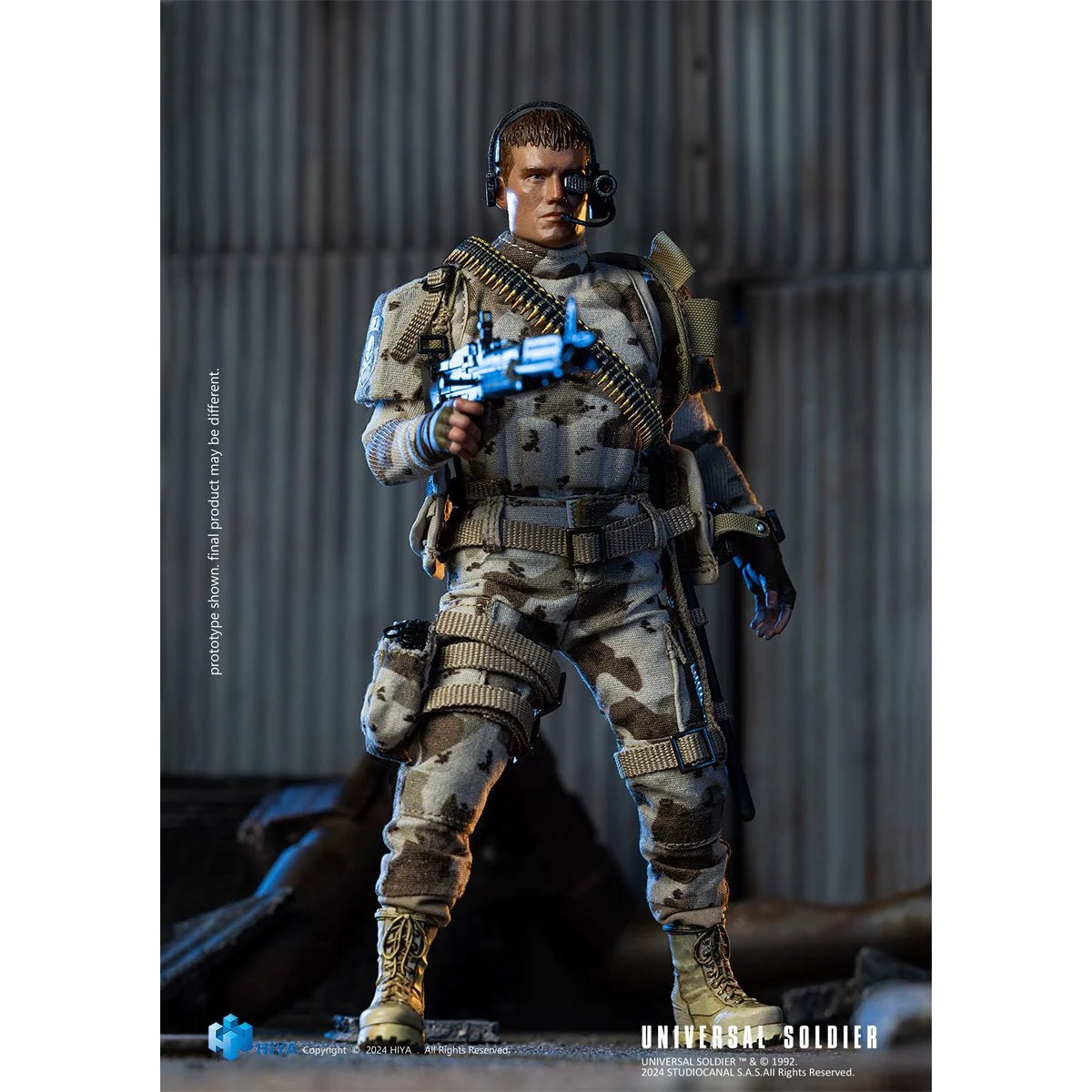 Universal Soldier Andrew Scott Exquisite Super Series Action Figure