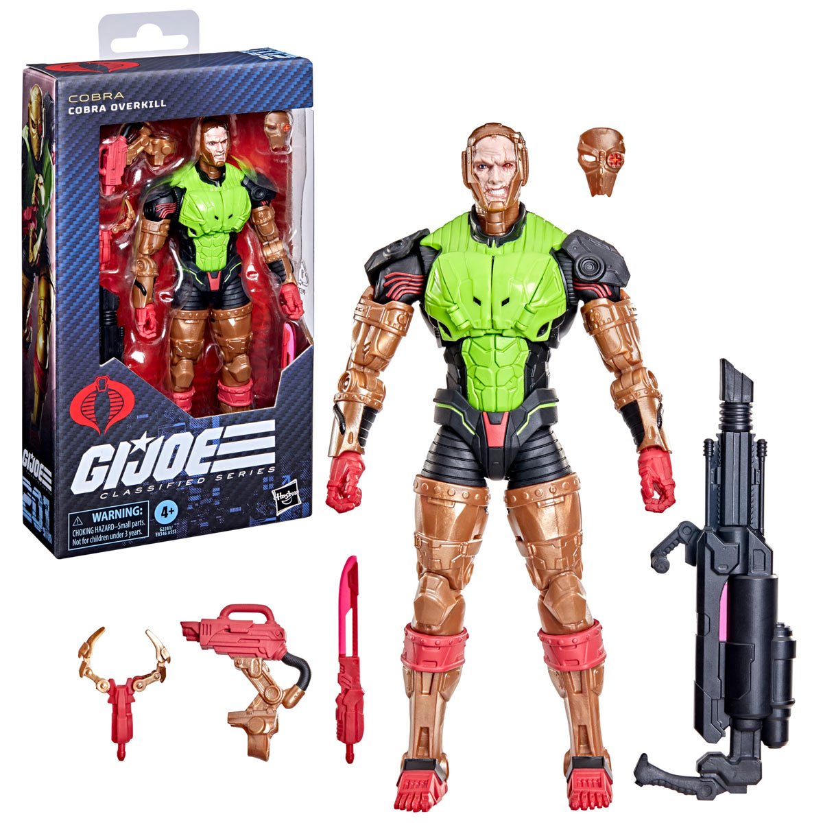G.I. Joe Classified Series #201 Cobra Overkill Action Figure