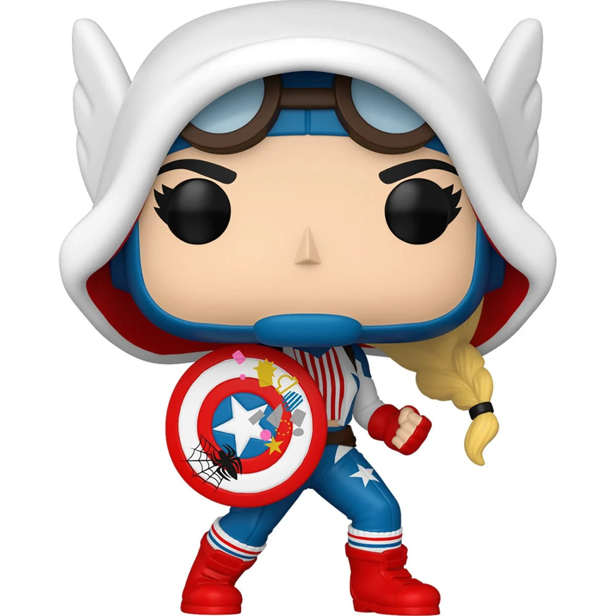 Spider-Gwen: Gwenverse Cap-Gwen Funko Pop!