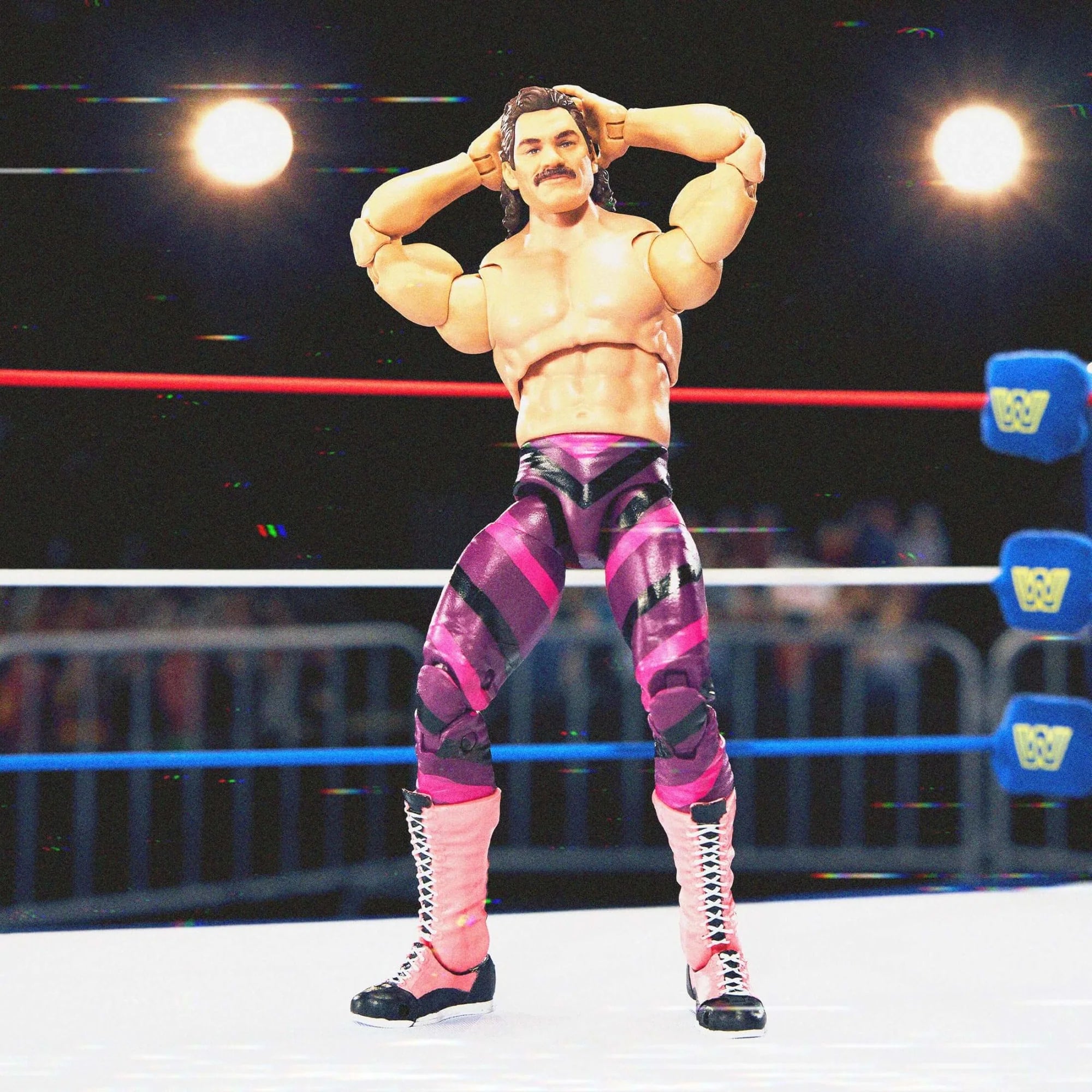 WWE Coliseum Collection Jake “The Snake” Roberts & “Ravishing” Ultimate Edition Figures