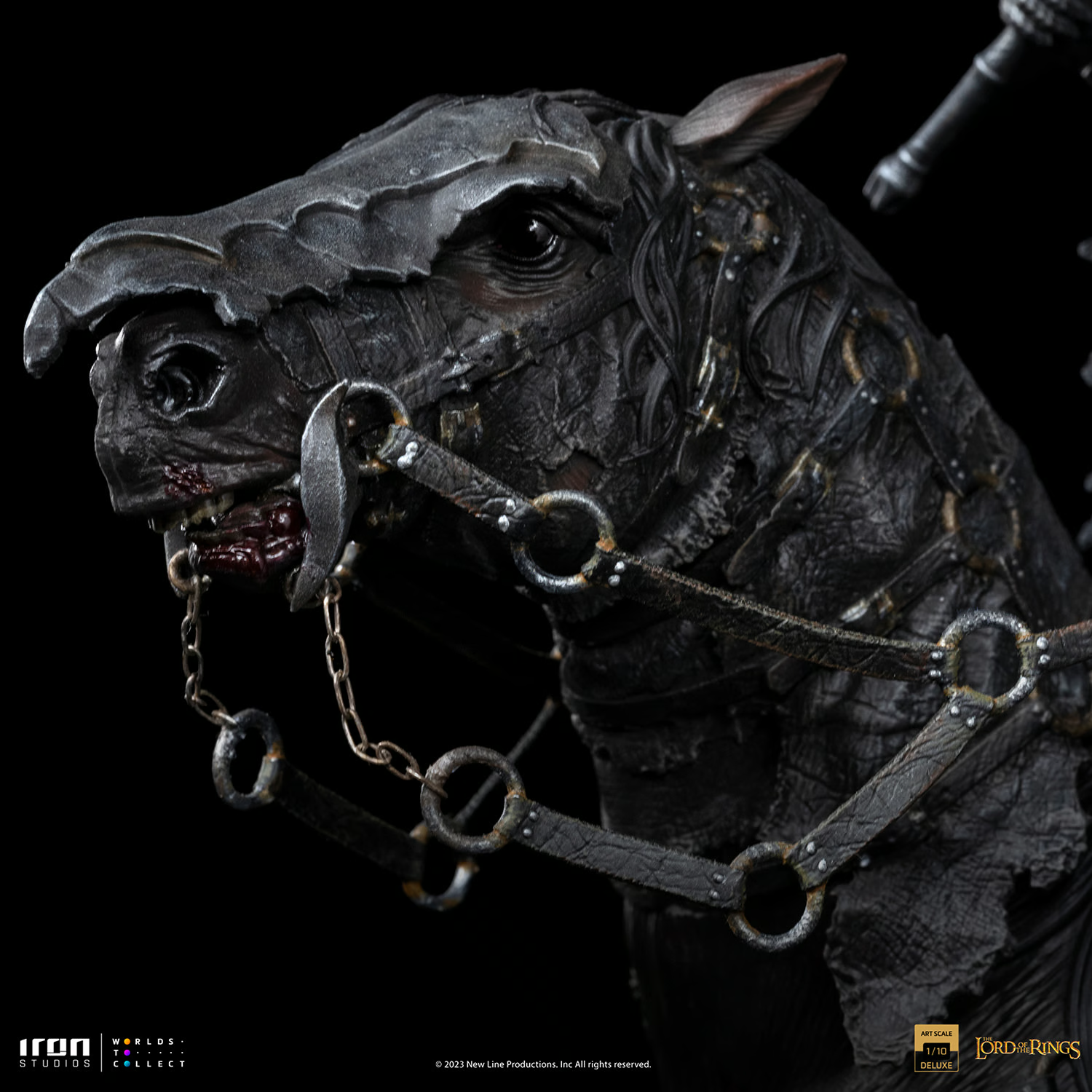 Nazgûl on Horse Deluxe The Lord of the Rings Art Scale Statue