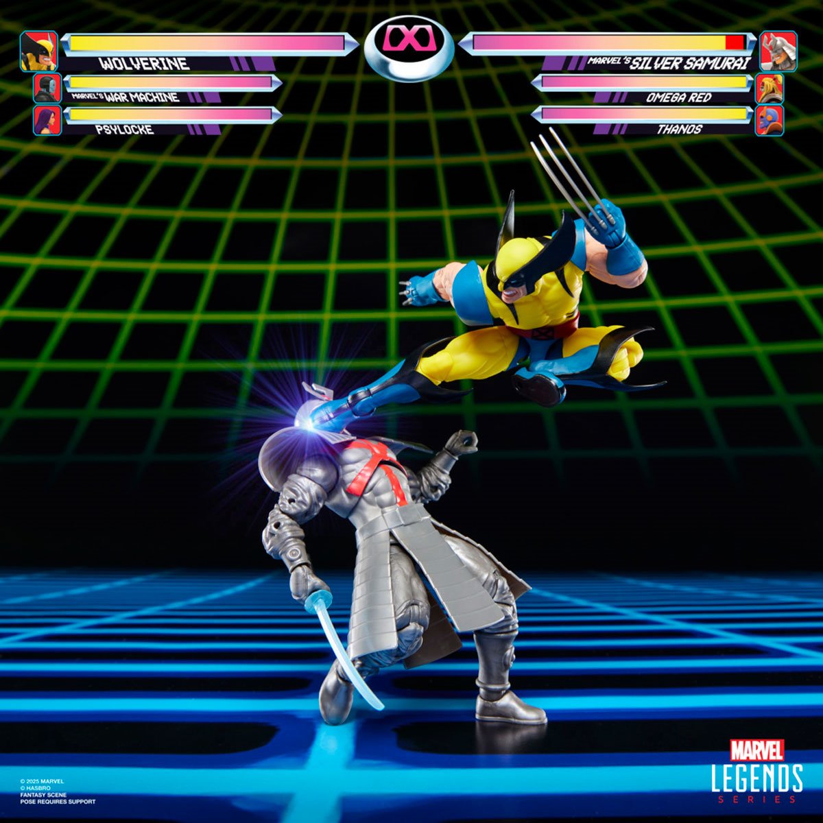Marvel Legends Series Gamerverse Wolverine vs. Silver Samurai Action Figures