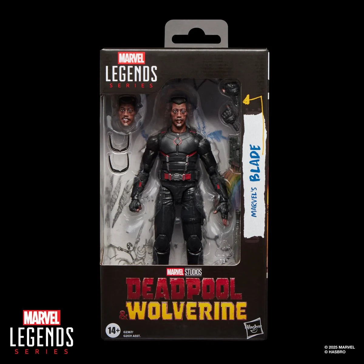 Deadpool & Wolverine Marvel Legends Blade Action Figure