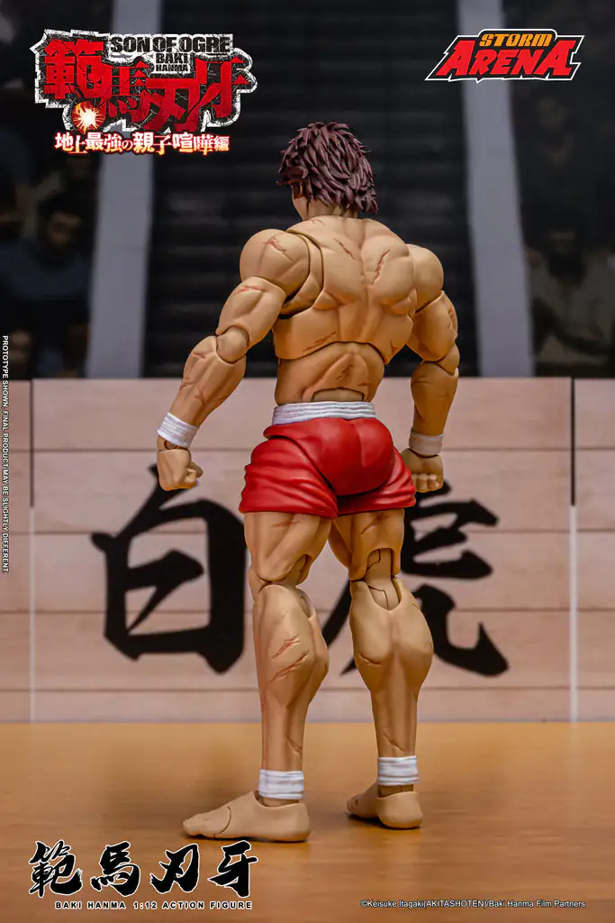 BAKI HANMA SON OF OGRE (STORM ARENA) 1/12th Scale Action Figure by Storm Collectibles