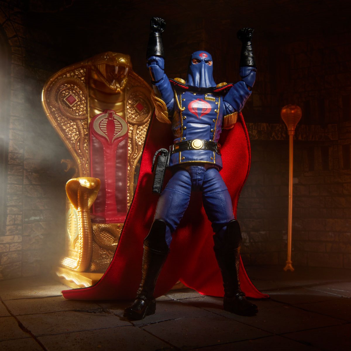 G.I. Joe Classified Series Deluxe Cobra Commander in Dress Uniform Action Figure