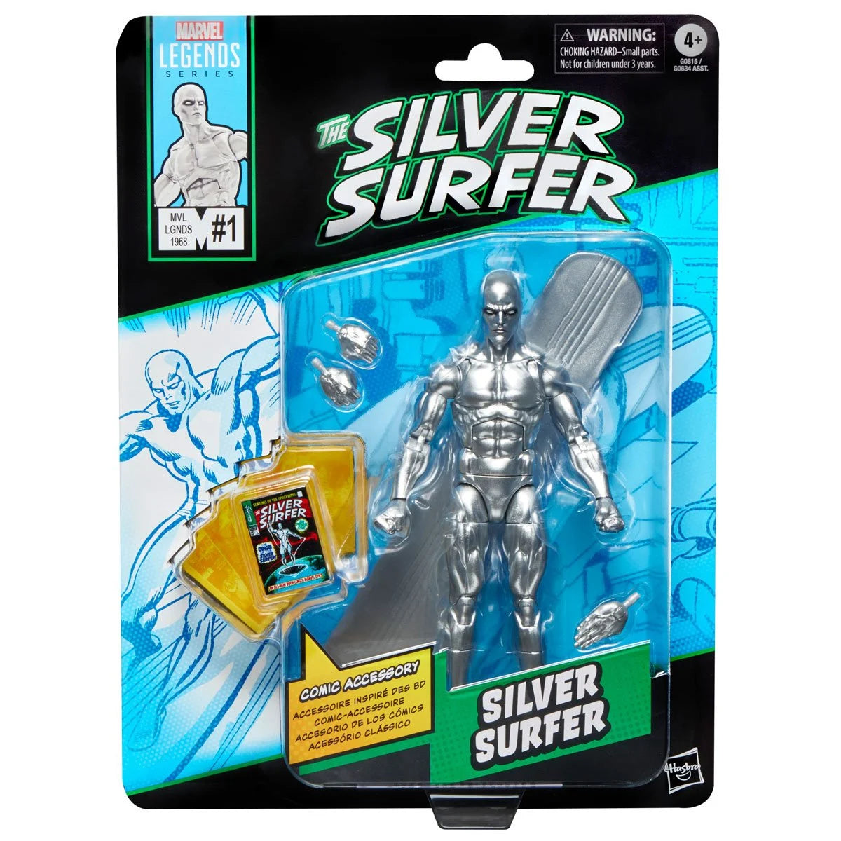 Fantastic Four Marvel Legends Series Silver Surfer Action Figure