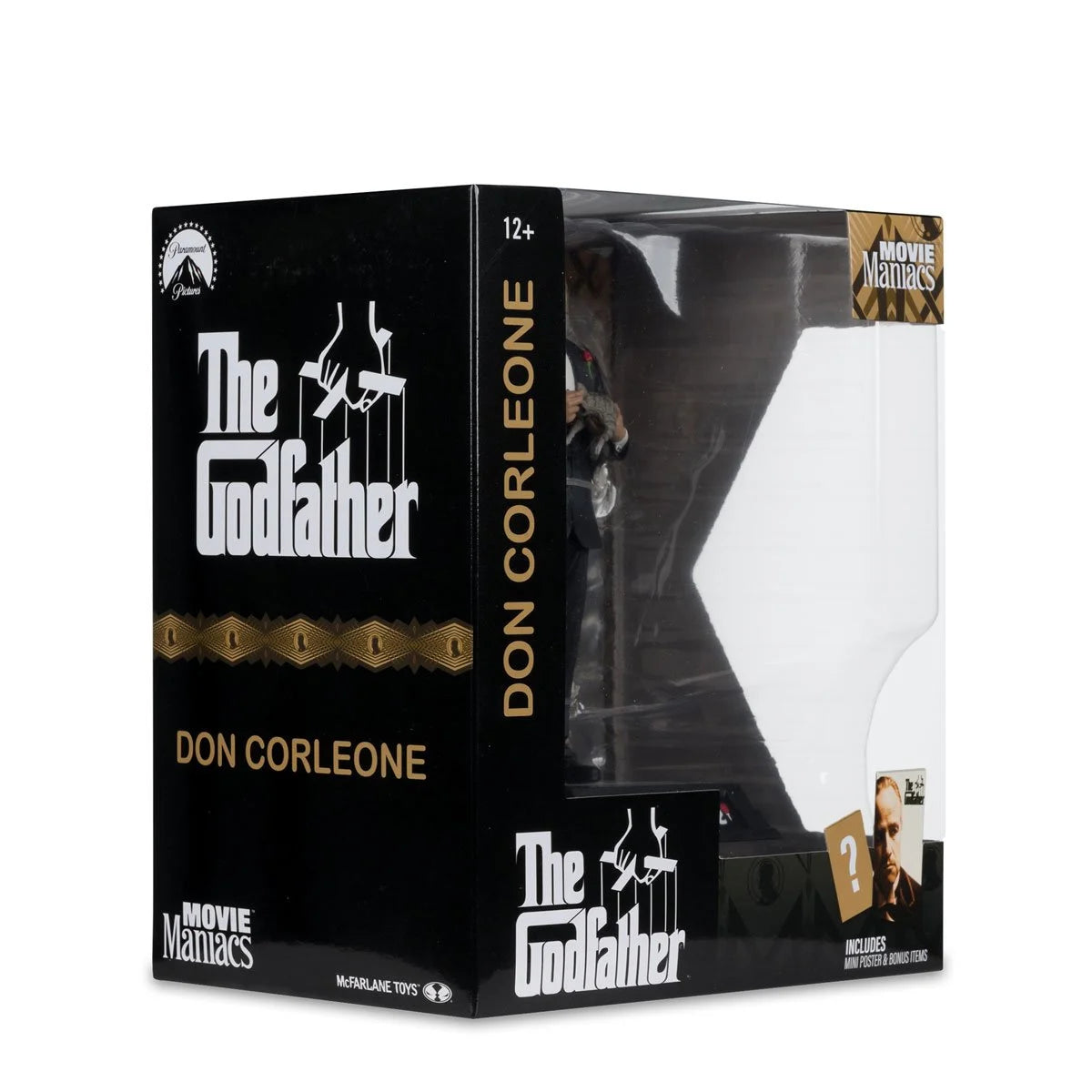 Movie Maniacs The Godfather Don Corleone Posed Figure