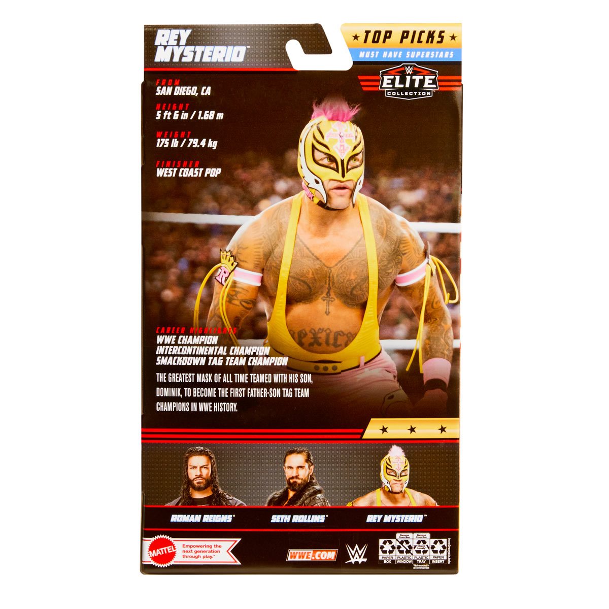 WWE Elite Collection Top Picks Rey Mysterio